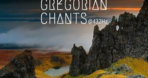 Gregorian Chants at 432Hz | 3 Hours of Healing Music
