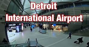 Detroit International Airport/ One of The Best Airport in America