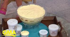 How to make Magnolia Bakery’s famous banana pudding at home l GMA