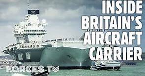 Up Close To Britain’s Most Powerful Warship: HMS Queen Elizabeth | Forces TV