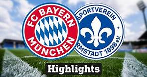 FC Bayern - Darmstadt 98: Alle Tore und alle Platzverweise im Video