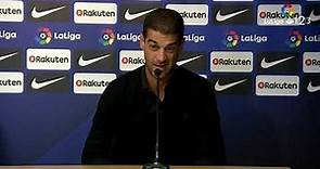 Rueda de prensa de Gerard López tras el FC Barcelona B vs Sevilla Atlético (1-1)