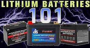 The SHOCKING Facts About Lithium | Lithium Batteries 101 - Motorcycle, ATV & UTV