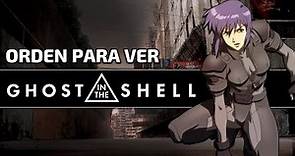 Orden para ver Ghost in the Shell | ORDEN FÁCIL Y RÁPIDO de Koukaku Kidoutai