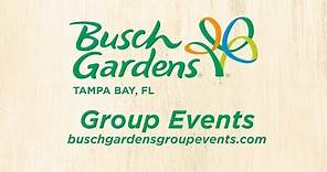 Busch Gardens Group Events | Busch Gardens Tampa Bay