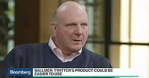 Steve Ballmer: Twitter Is an Irreproducible Asset