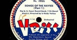 V-Disc N105(112 Army) U.S. Coast Guard, Lt. Rudy Vallee