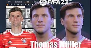 FIFA 23 - Create Thomas Müller Pro Clubs (Face Creation)