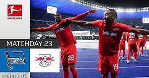 Hertha Berlin - RB Leipzig 1-6 | Highlights | Matchday 23 – Bundesliga 2021/22