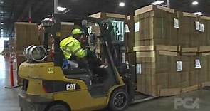 Packaging Corporation of America: Forklift Handling Units Without Pallets