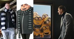 Nikola Jokic in Despicable Me 4 trailer and arrives to game dressed up as Gru 😂
