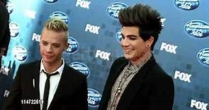 Adam Lambert & Sauli Koskinen on the Red Carpet (American Idol Finale)