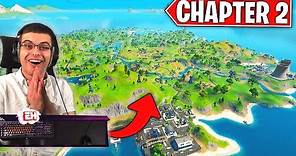 *NEW* Fortnite Chapter 2 Map LIVE REACTION!