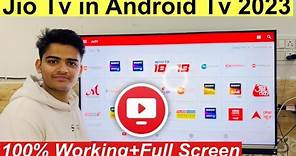 How To install Jio Tv App in Android tv Jio tv Ko Smart Tv or Android TV me Kaise Chalaye 2023 |