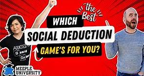 Social Deduction Games - Which One is for You?