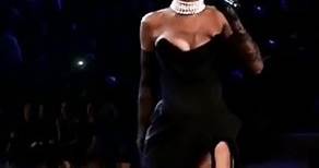 Rihanna wearing custom Vivienne Westwood at the Victoria's Secret fashion show (2012) #luxurydress