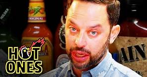 Nick Kroll Delivers a PSA While Eating Spicy Wings | Hot Ones