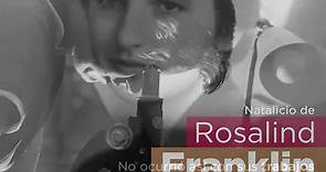Rosalind Franklin obtuvo la foto 51, por medio de la técnica de cristalografía de rayos X