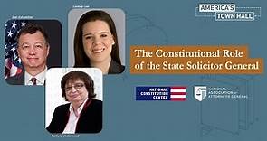 The Constitutional Role of the State Solicitor General