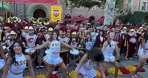 USC Song Girls – Pregame Rally 10/7/2023 Part3