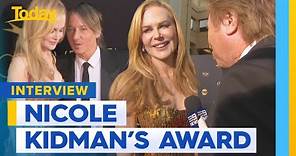 Nicole Kidman honoured with AFI Lifetime Achievement Award | Today Show Australia