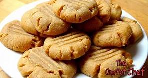 3 Ingredient Peanut Butter Cookies | One Pot Chef