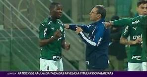Patrick de Paula: da Taça das Favelas a titular do Palmeiras