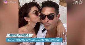 Wells Adams Says 'Everyone Was Crying' During Wedding to Sarah Hyland: I Married 'My Perfect Person'