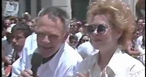 Elizabeth Montgomery and Dick Sargent together in 1992 Grand Marshals