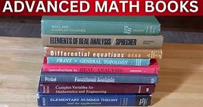 8 Math Books for Mastering Higher Level Mathematics