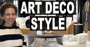 Art Deco Style Interior Design | How to Decorate Art Deco In Your Living Room