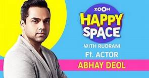 Abhay Deol | Episode 6 | Zoom Happy Space | Full Interview