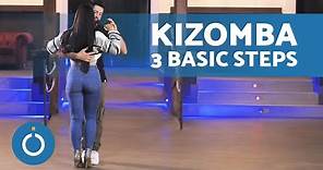 How to DANCE KIZOMBA ️‍🔥 3 Basic KIZOMBA STEPS