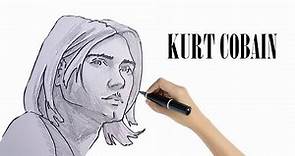 How to Draw Kurt Cobain