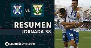 Resumen de CD Tenerife vs CD Leganés (1-0)
