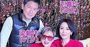 Chinese New Carina Lau and Tony Leung Chaowei giving New Year greetings to everyone #tonyleung