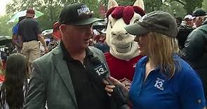 USFL Head Coach Skip Holtz at championship parade