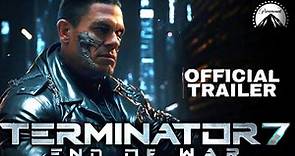 TERMINATOR 7: END OF WAR – The First Trailer (2024) Paramount Pictures