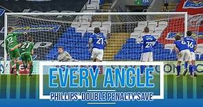 EVERY ANGLE | DILLON PHILLIPS SAVES TWO PENALTIES IN TWO MINUTES! | CARDIFF CITY vs PRESTON
