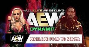 AEW Dynamite: Penelope Ford vs Sonya