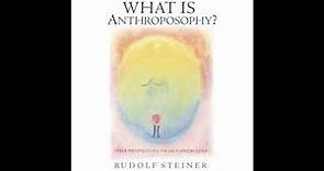 What is Anthroposophy By Rudolf Steiner