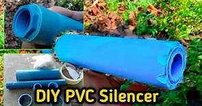 How to make DIY PVC Silencer/Suppressor (threaded/removable)