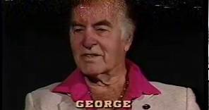 George Montgomery--Rare TV Interview, Dinah Shore
