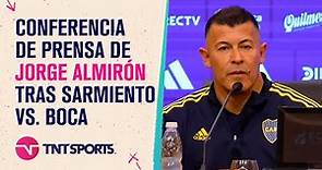 EN VIVO: Jorge Almirón habla en conferencia de prensa tras Sarmiento vs. Boca