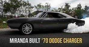 '70 Dodge Charger on e-Level | Miranda Built