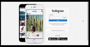 Log In To Instagram Using Web Browser - Instagram Web Login