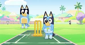 Sweet moment in Bluey's cricket episode