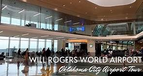 WILL ROGERS WORLD AIRPORT Tour | Oklahoma City Airport OKC | All Gates, Shops & Restaurants Fly OKC