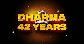 42 Years of Dharma Productions | Karan Johar | Apoorva Mehta | Dharma Productions