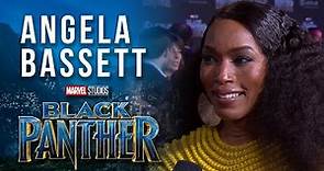 Angela Bassett at Marvel Studios' Black Panther World Premiere Red Carpet